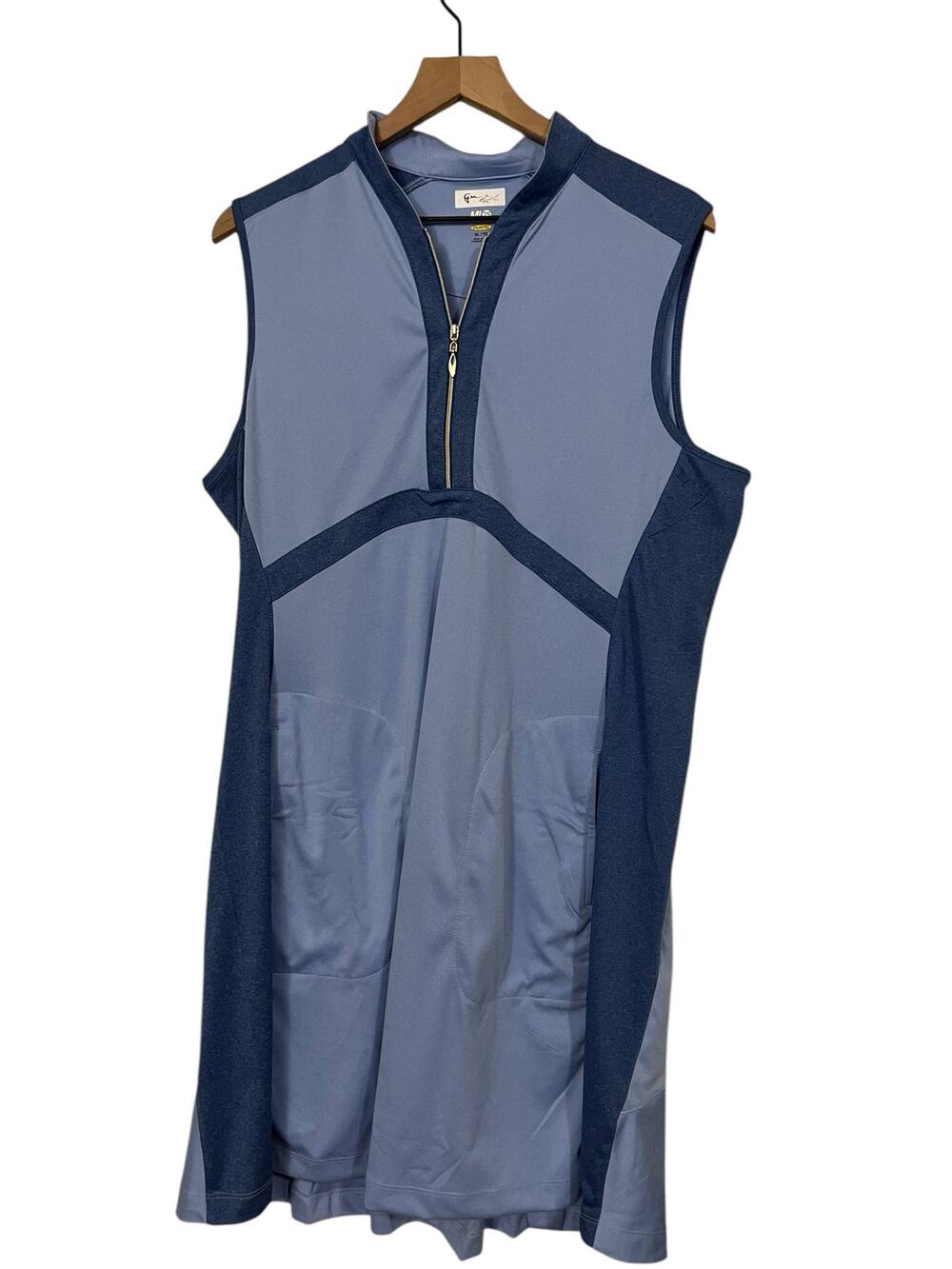 Greg Norman Womens Blue Athletic Dress Size XL